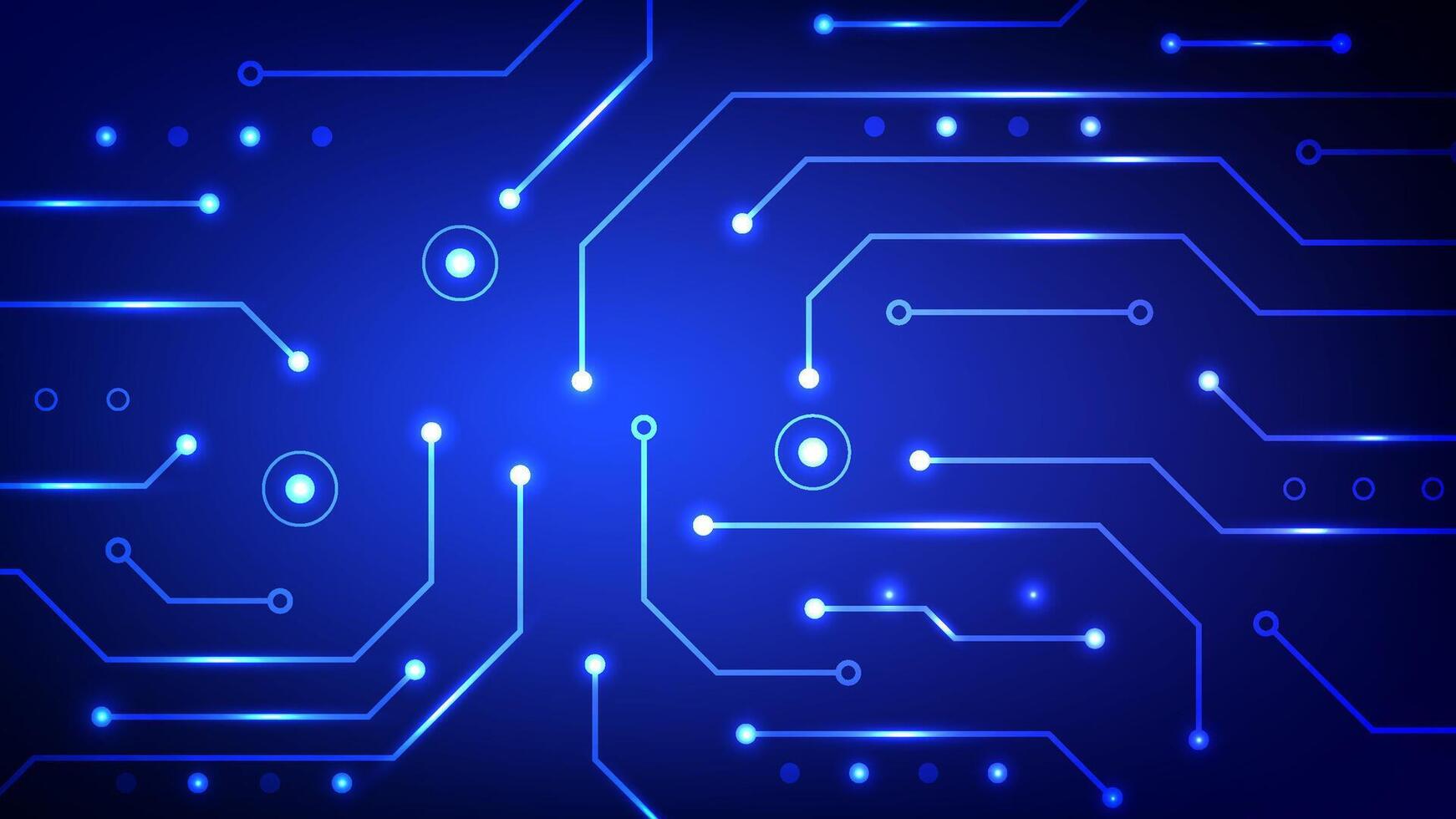 digital tecnología circuito antecedentes. circuito tablero sistema concepto. diseño para futurista red computadora datos sistema. vector