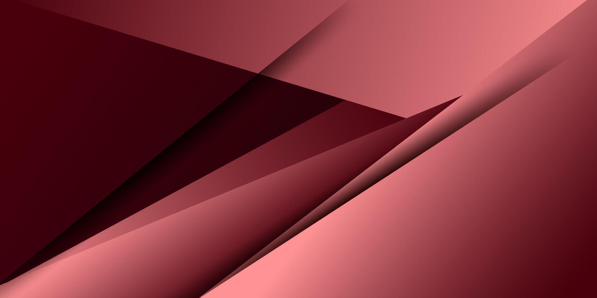 Abstract banner with a red pattern background. Overlapping square design with trendy shadow lines. EPS10. vector