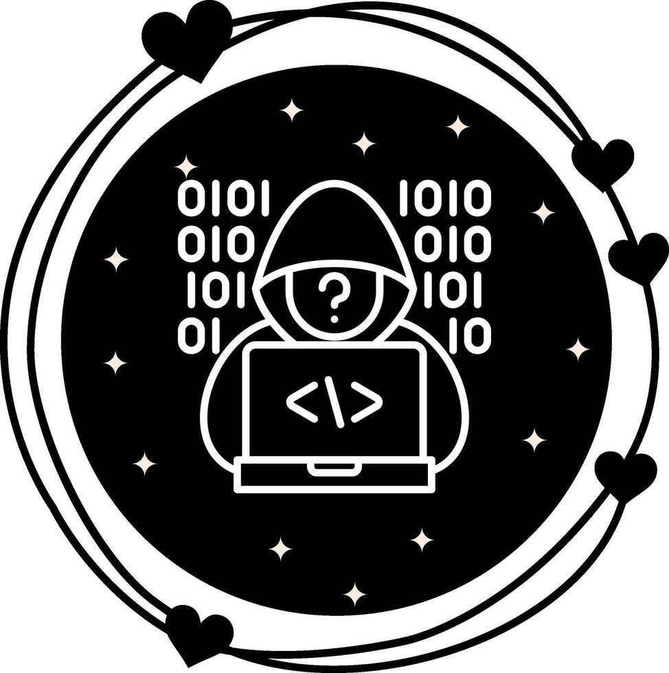 hacker funcional usuario interfaz gráfico vector