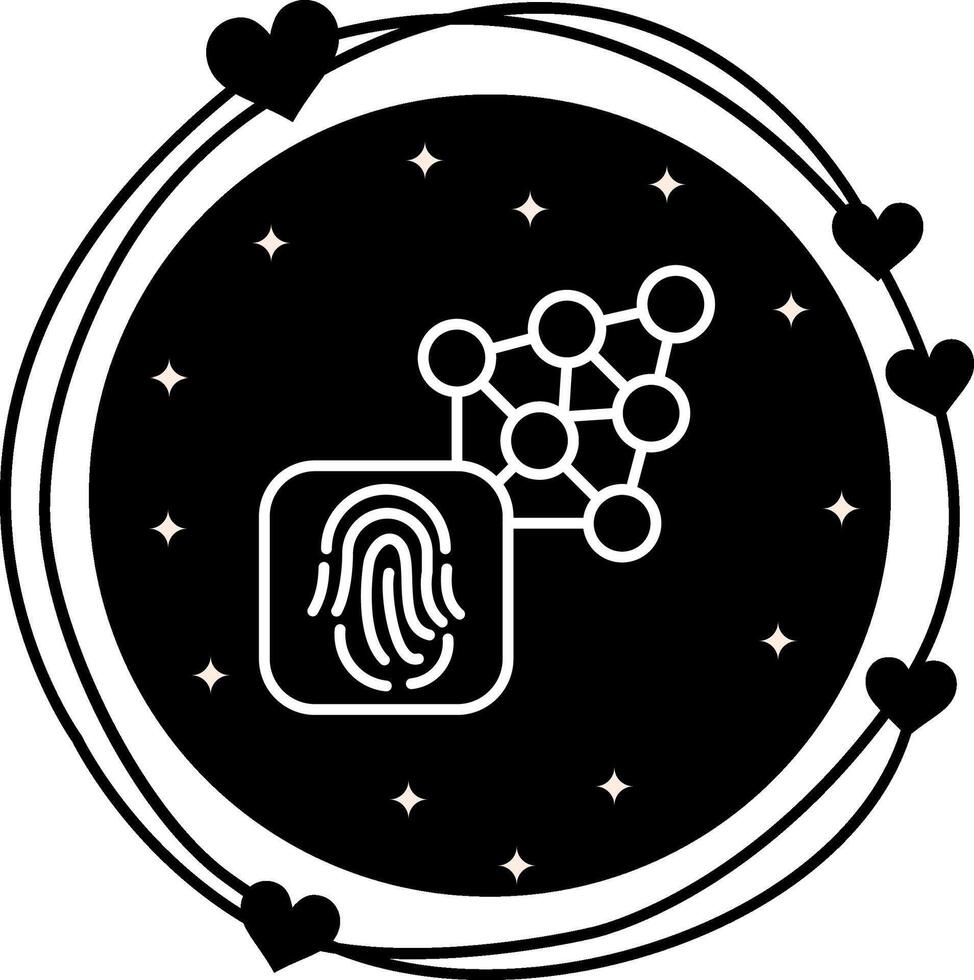 Algorithm Distinctive Mobile App Symbol vector