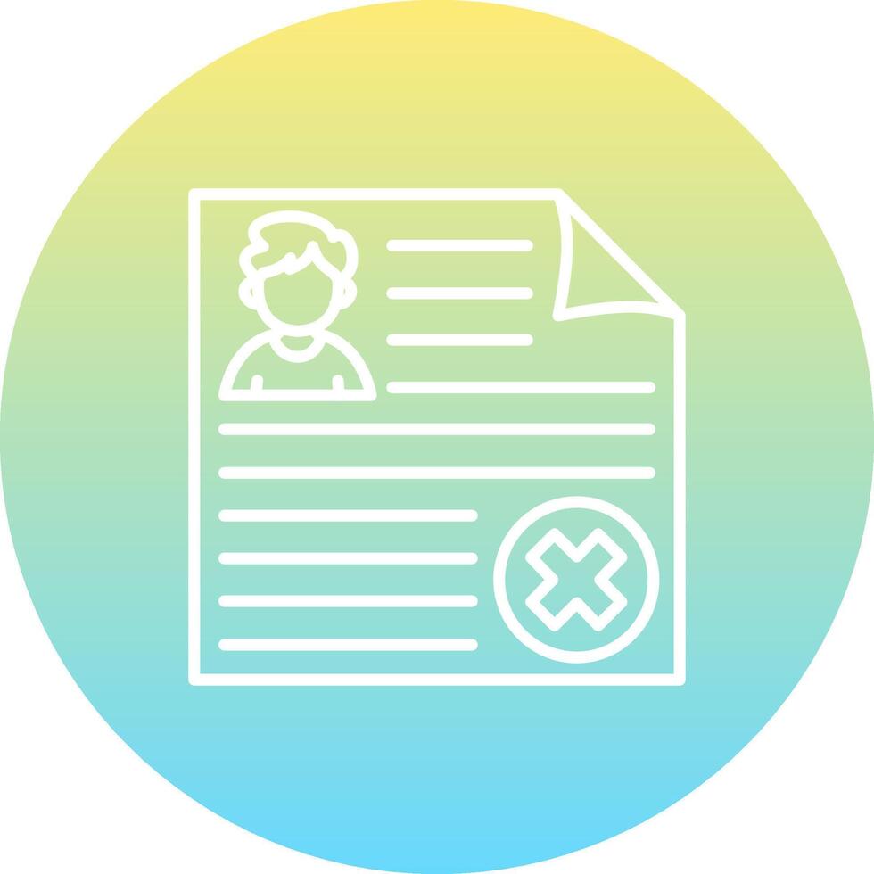 Denied Report Geometric User Interface Symbol vector