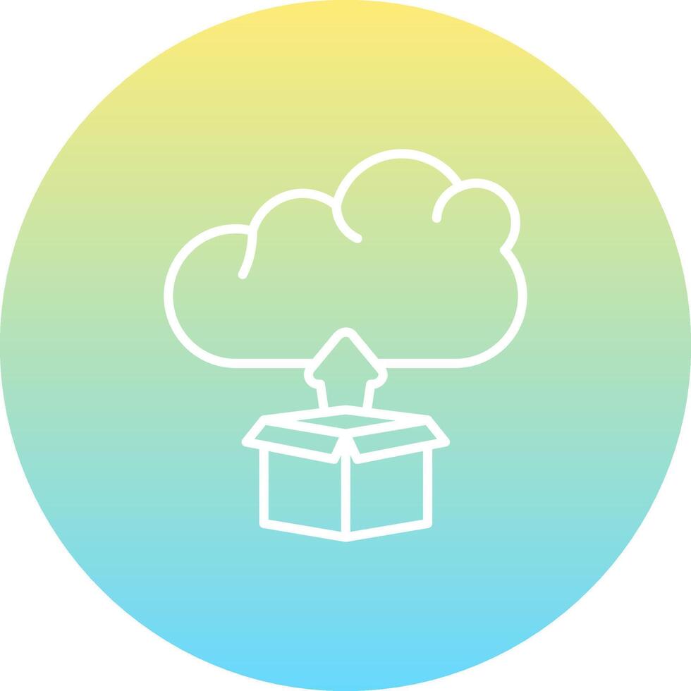 Cloud App Deployment Compact Flat Layout vector