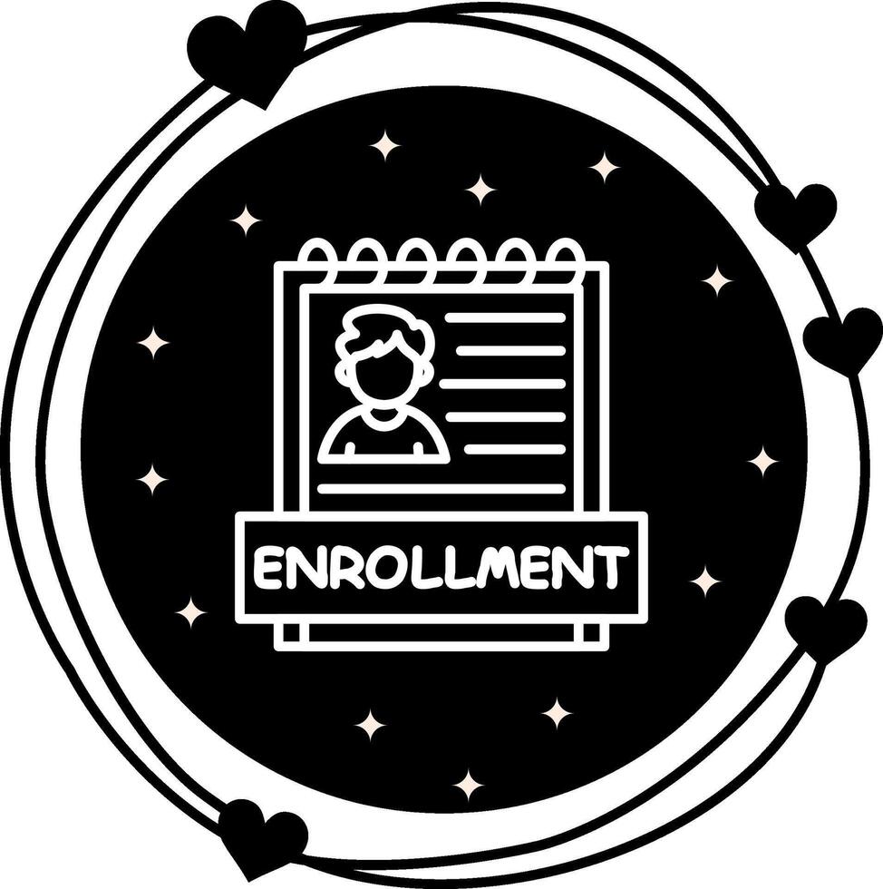 Enrollment Unique Visual Design Feature vector
