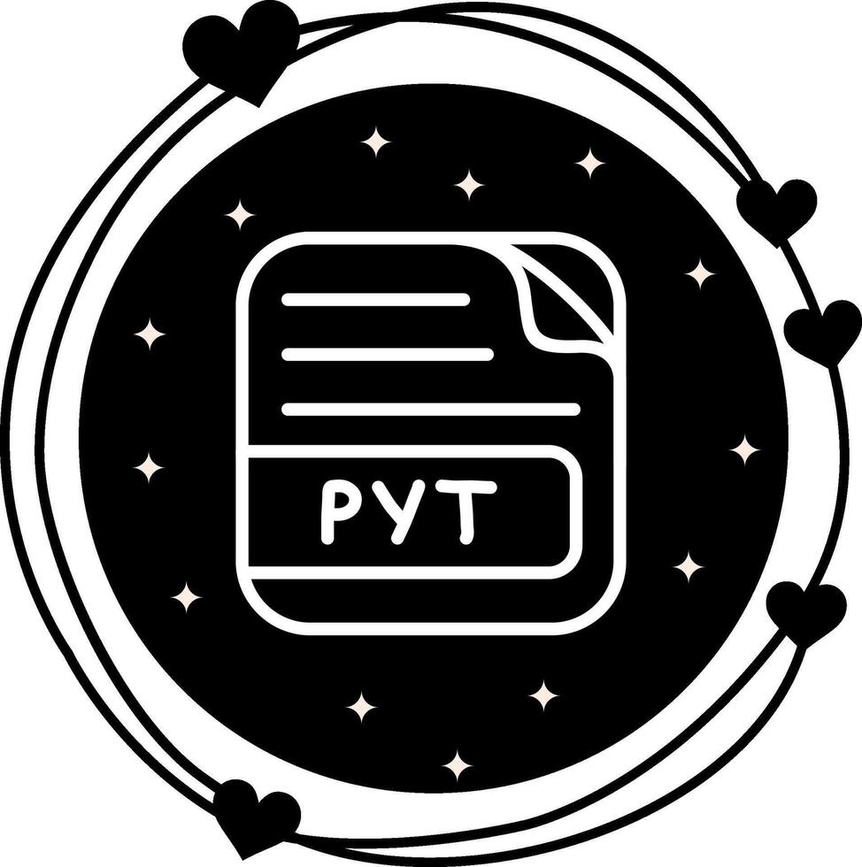 PYT File Professional Branding Graphic Asset vector