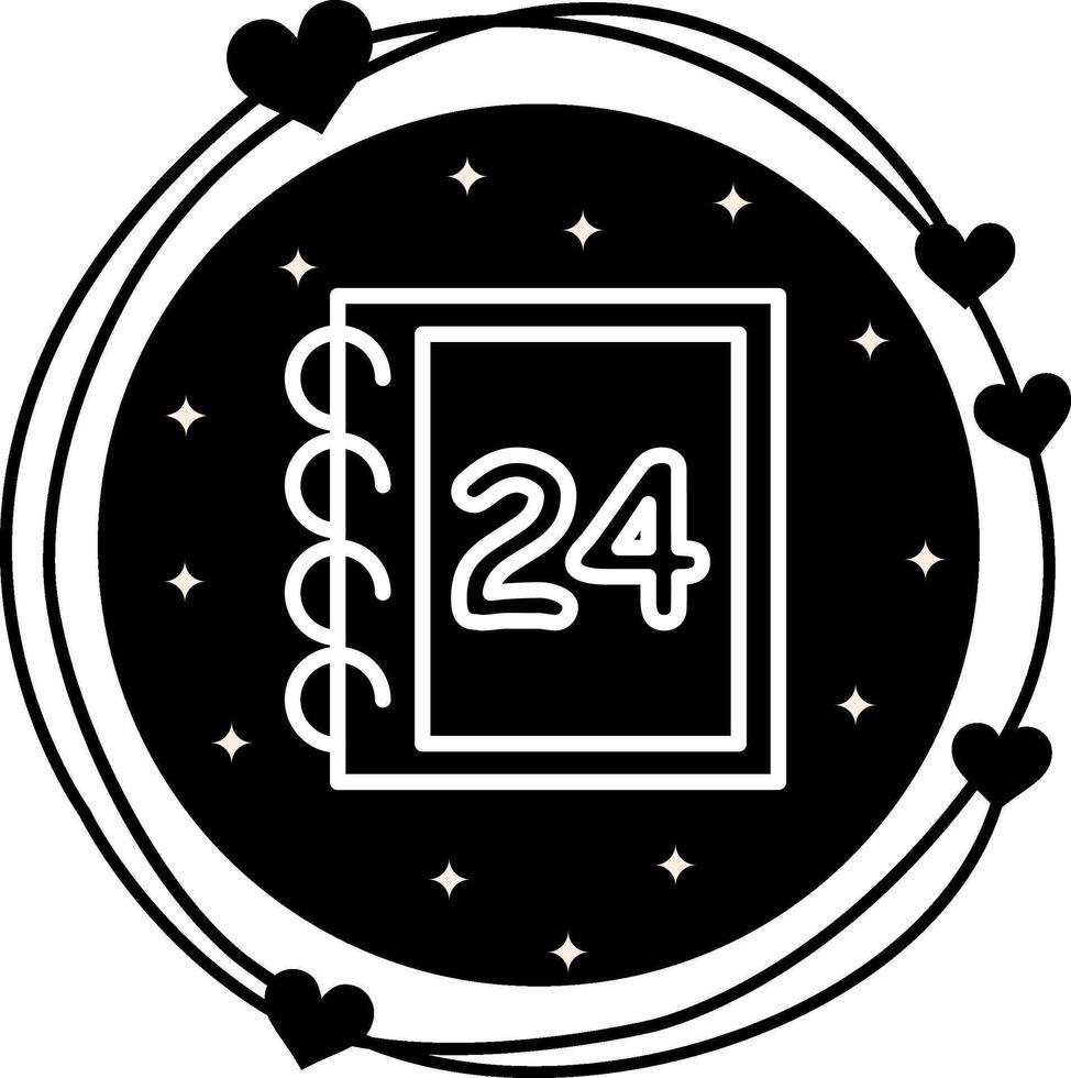 Math Twenty Four Custom Digital Art Sketch vector