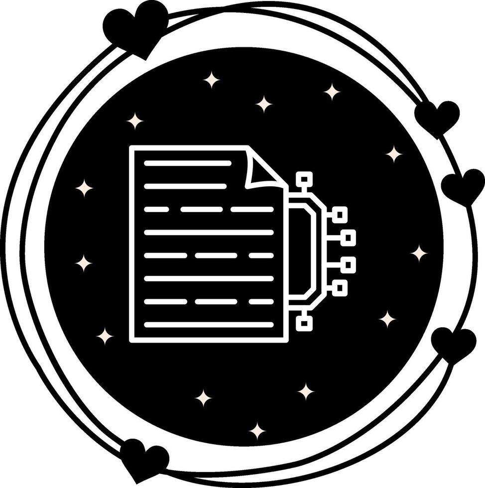 Machine Learning Adaptive Flat Design Shape vector