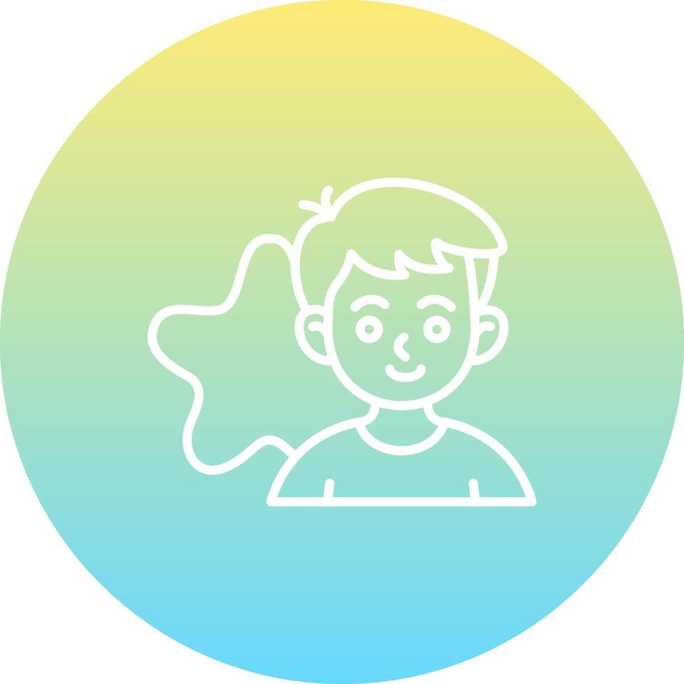 Star User Sharp Creative Design Object vector