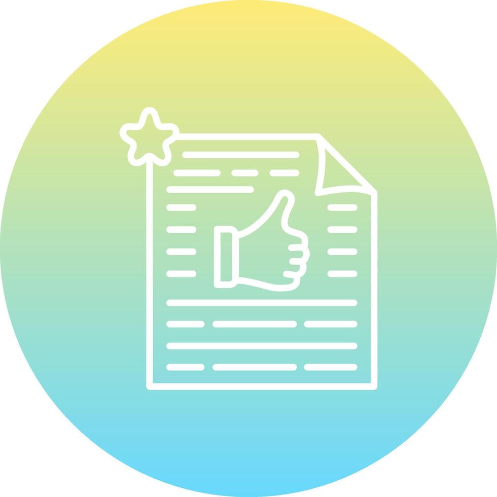 Feedback Summary Advanced Web Graphic Symbol vector