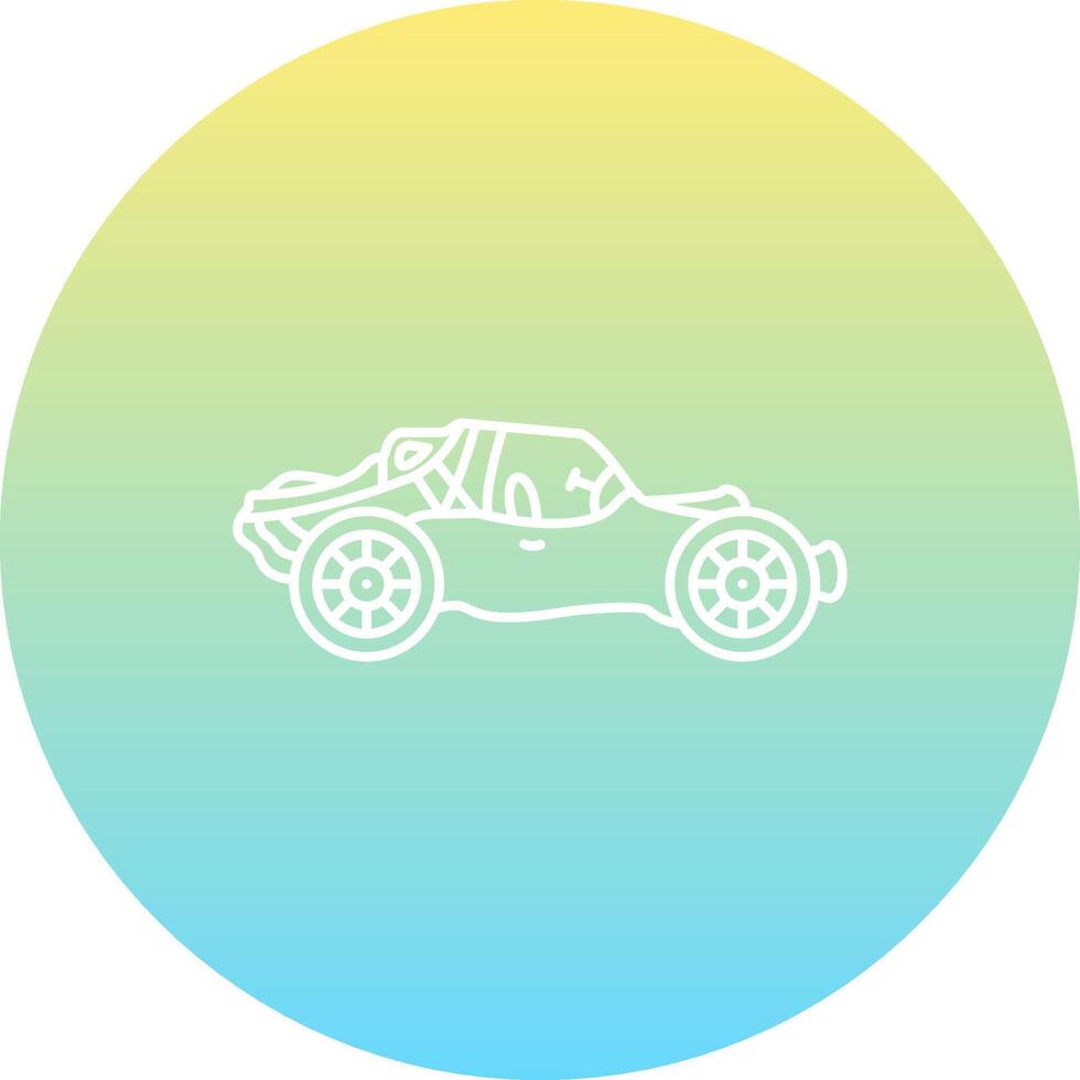 Buggy Concise Modern Design Sketch vector