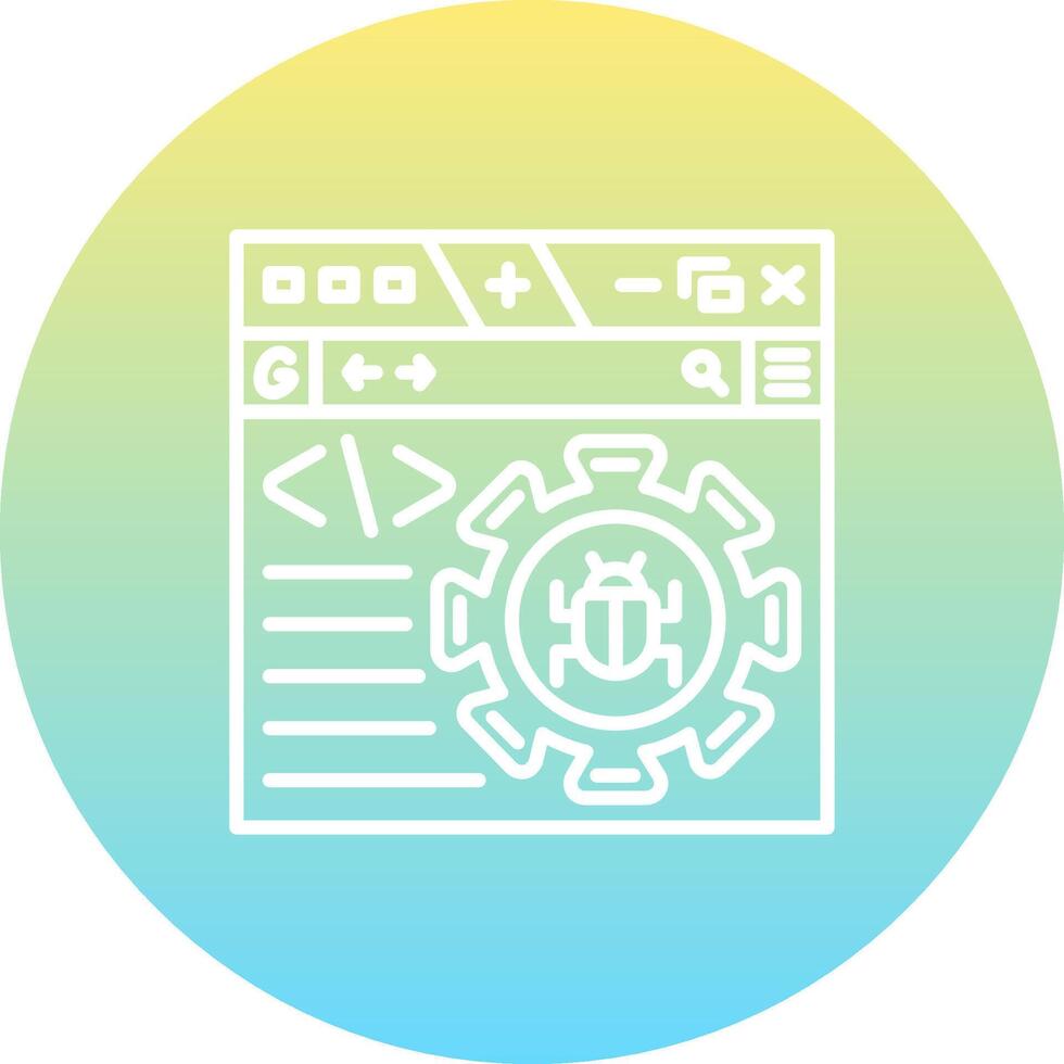 Bug Professional Web Design Element vector