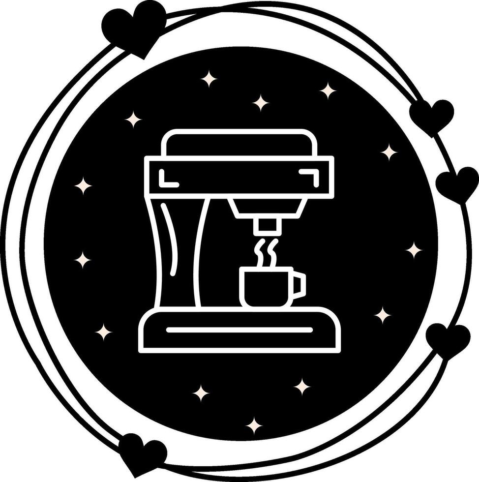 Coffee Maker Optimized Mobile App Layout vector