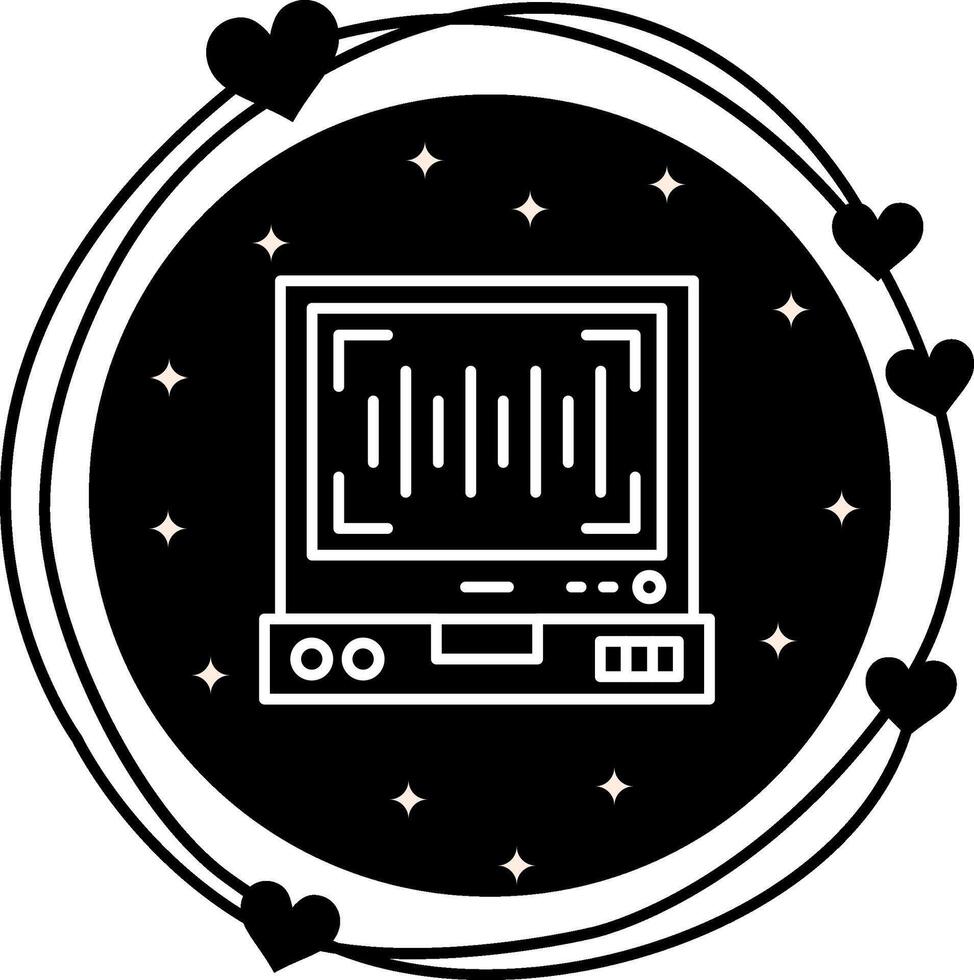 código de barras elegante resumen gráfico formar vector