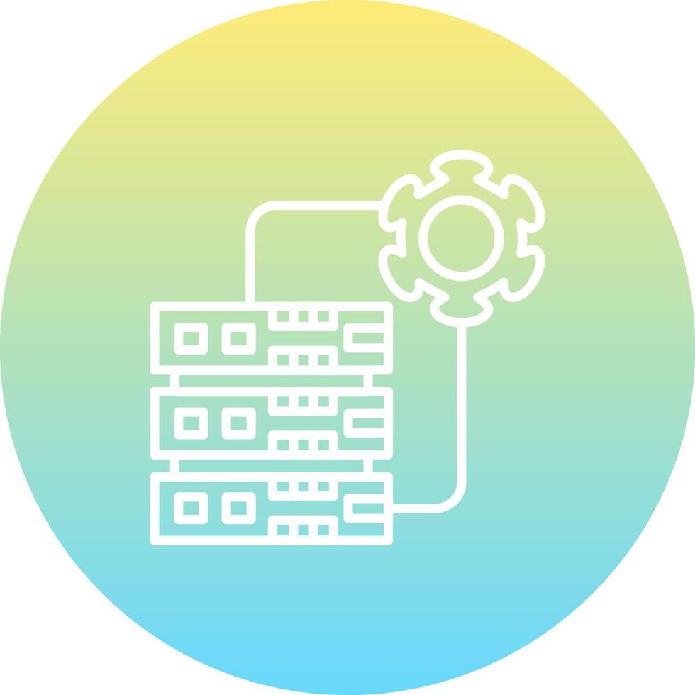 Data Ingestion Stylized Flat Visual Asset vector