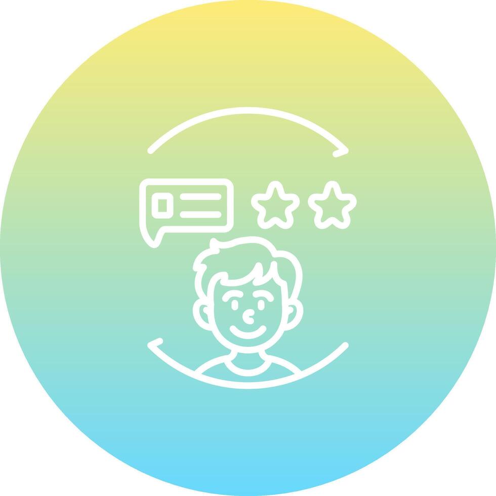 Feedback Loop Dynamic Visual Graphic Form vector