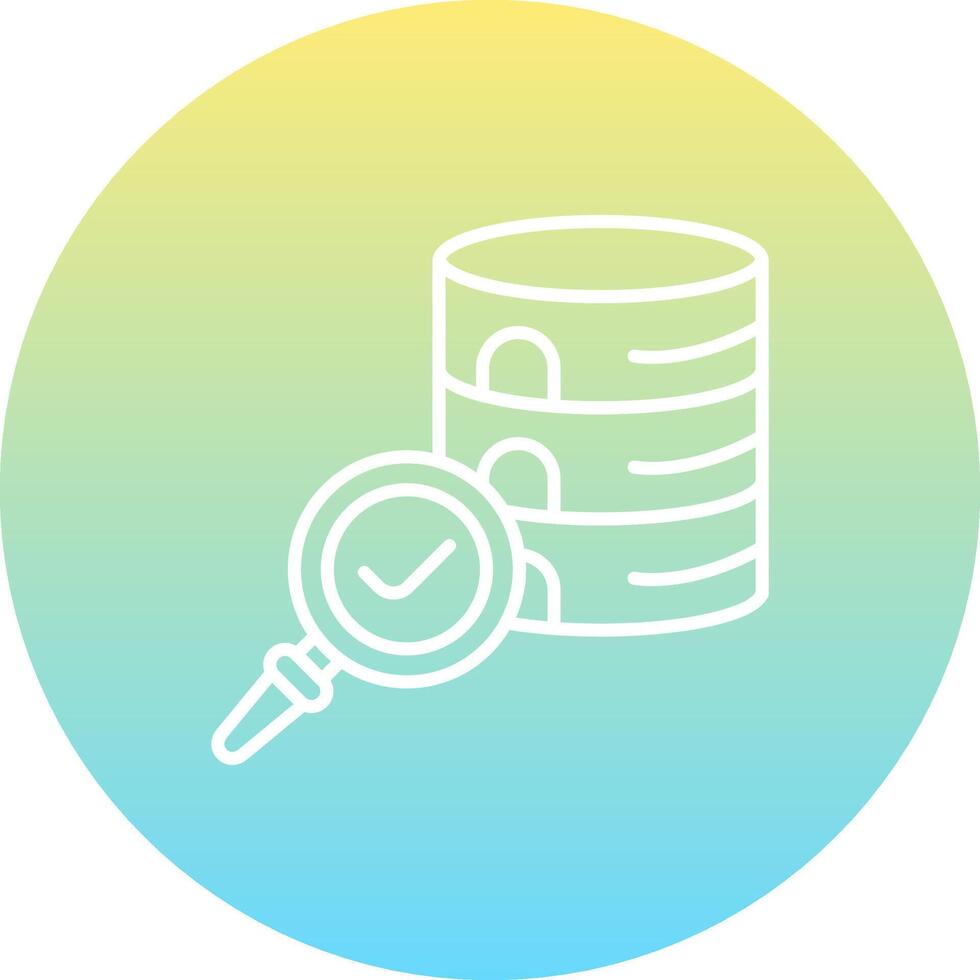 Database Management Dynamic Visual Graphic Form vector