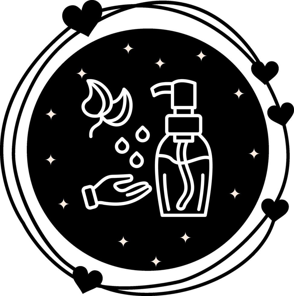 Cleansing Oil Custom User Interface Design vector