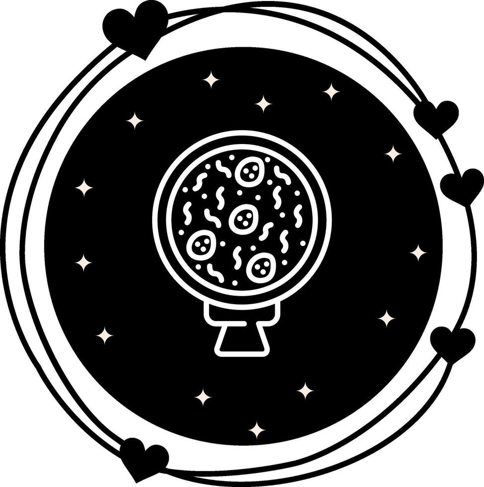 Serve Pizza Custom Digital Art Sketch vector