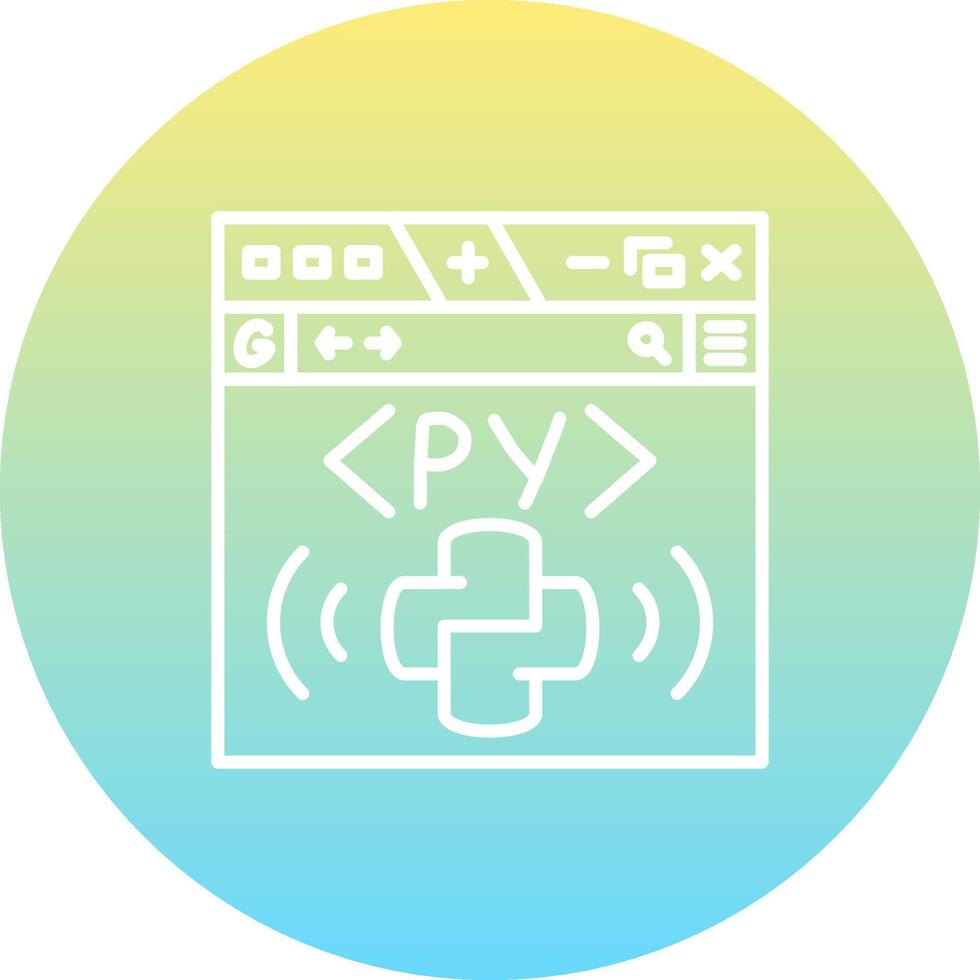 Python Advanced Web Graphic Symbol vector