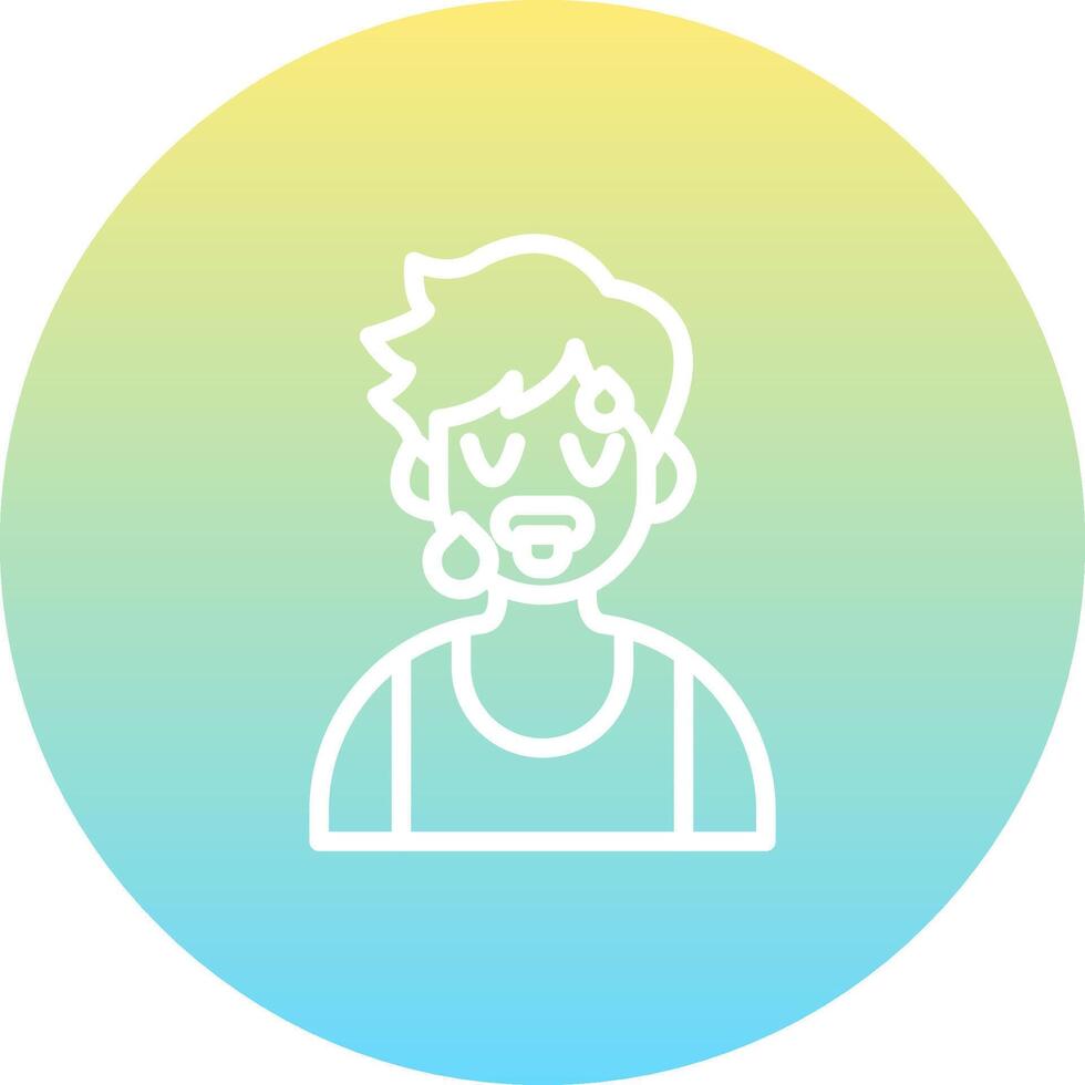 Hot Boy Sharp Creative Design Object vector