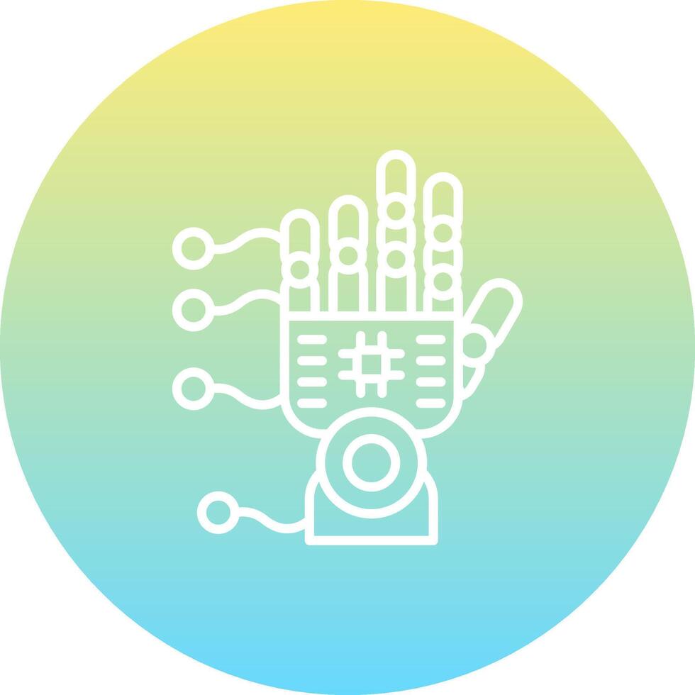 Robotic Hand Consistent UI Element vector