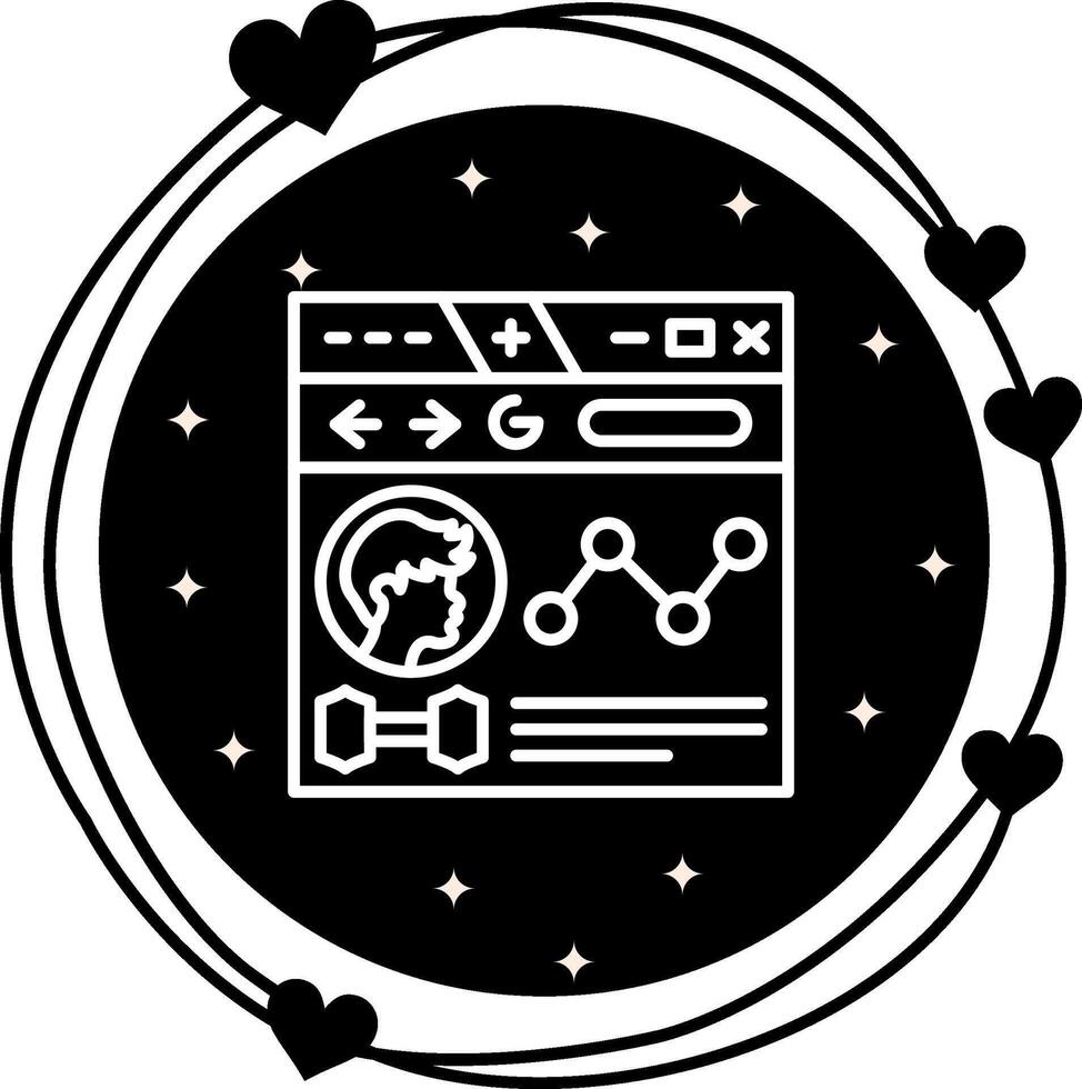 User Profile Advanced Web Interface Element vector