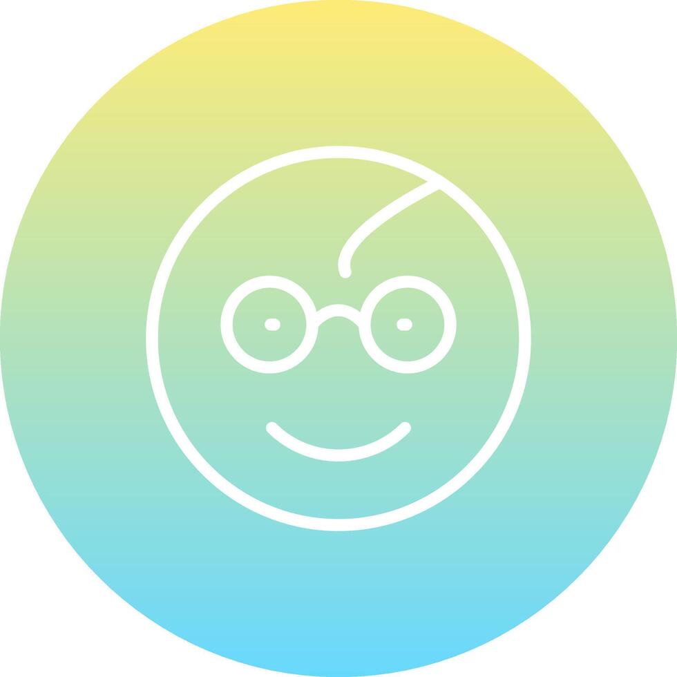 Nerd Custom Minimal Design Mark vector