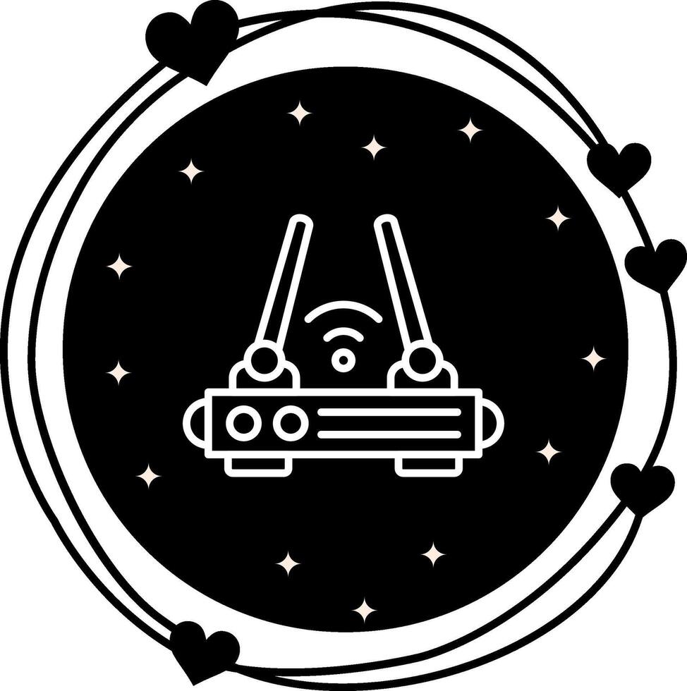 Wireless Access Point Functional User Interface Graphic vector