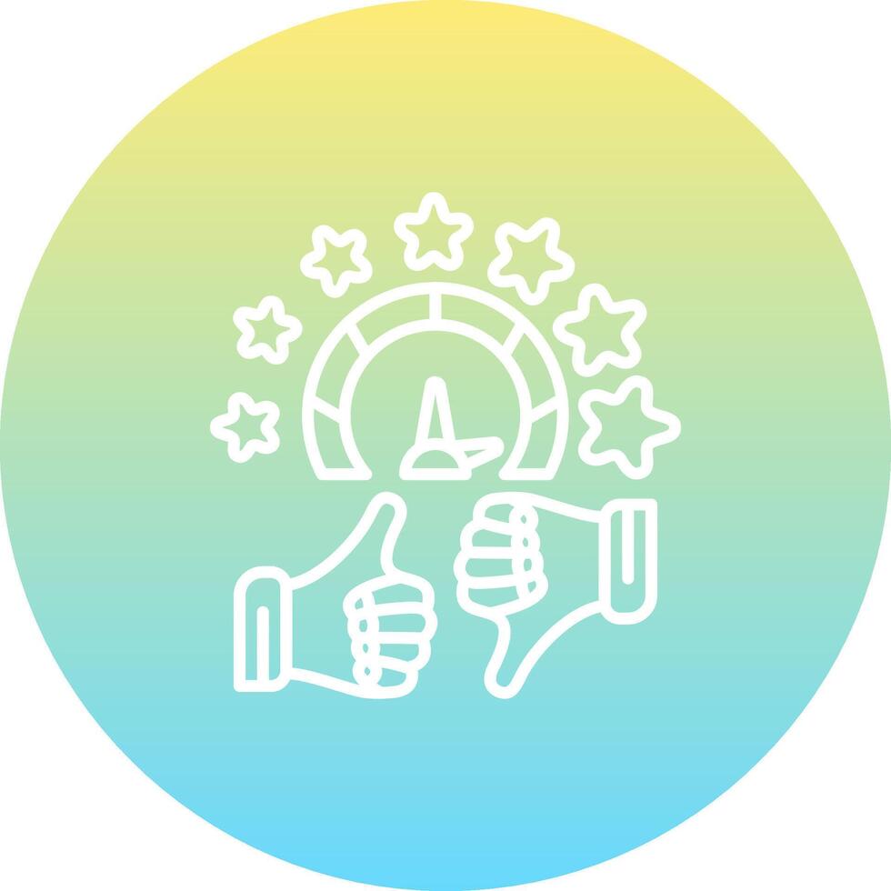 Performance Review Clear User Interface Graphic vector