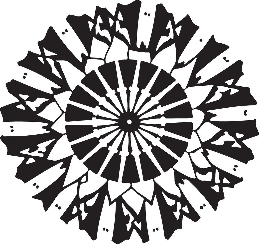 Abstract geometric design with vibrant color palet vector