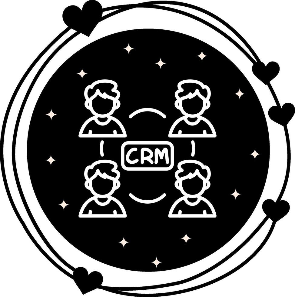 CRM Innovative User Experience Asset vector