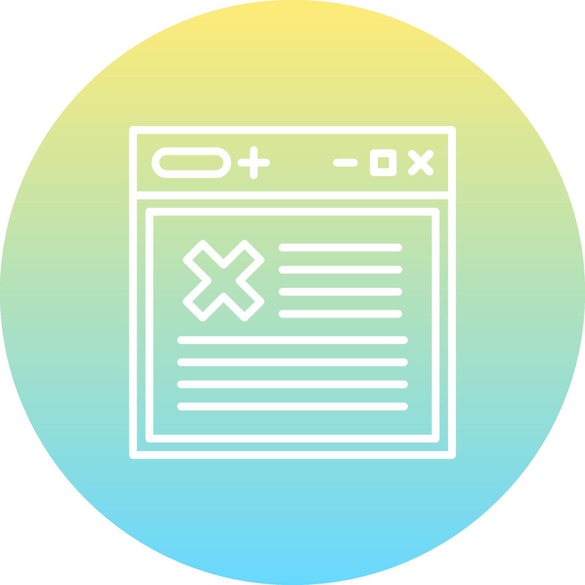 Web Rejected Consistent UI Element 71742683 Vector Art at Vecteezy