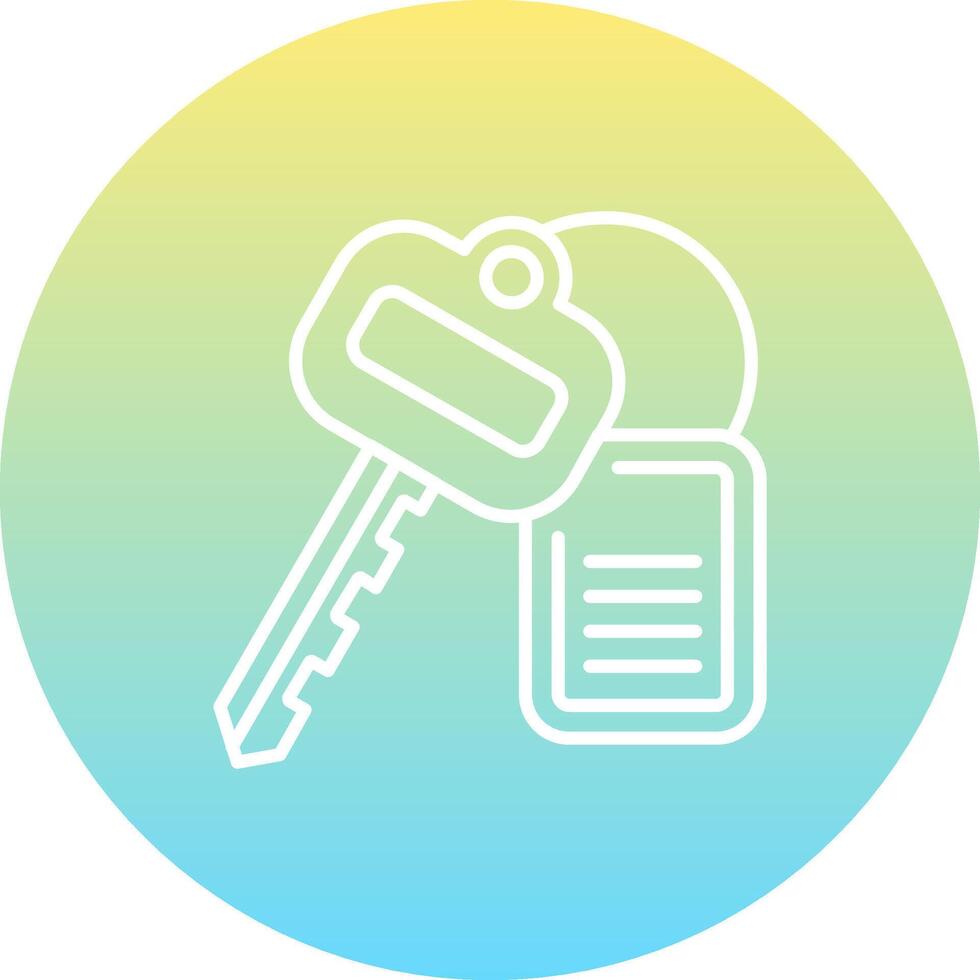 Primary Key Consistent UI Element vector