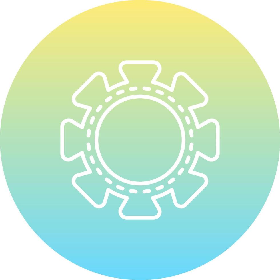 Setting Scalable Graphic Design Asset vector