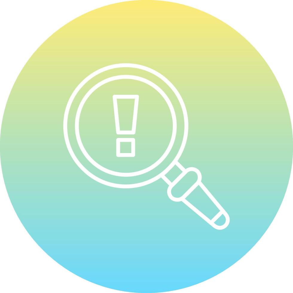 Find Problem Unique Modern Graphic Form vector