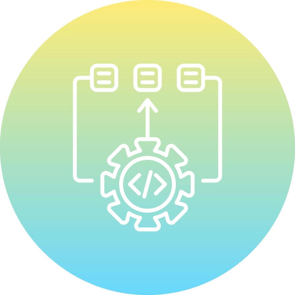 Algorithm Adaptive Digital Graphic Design vector