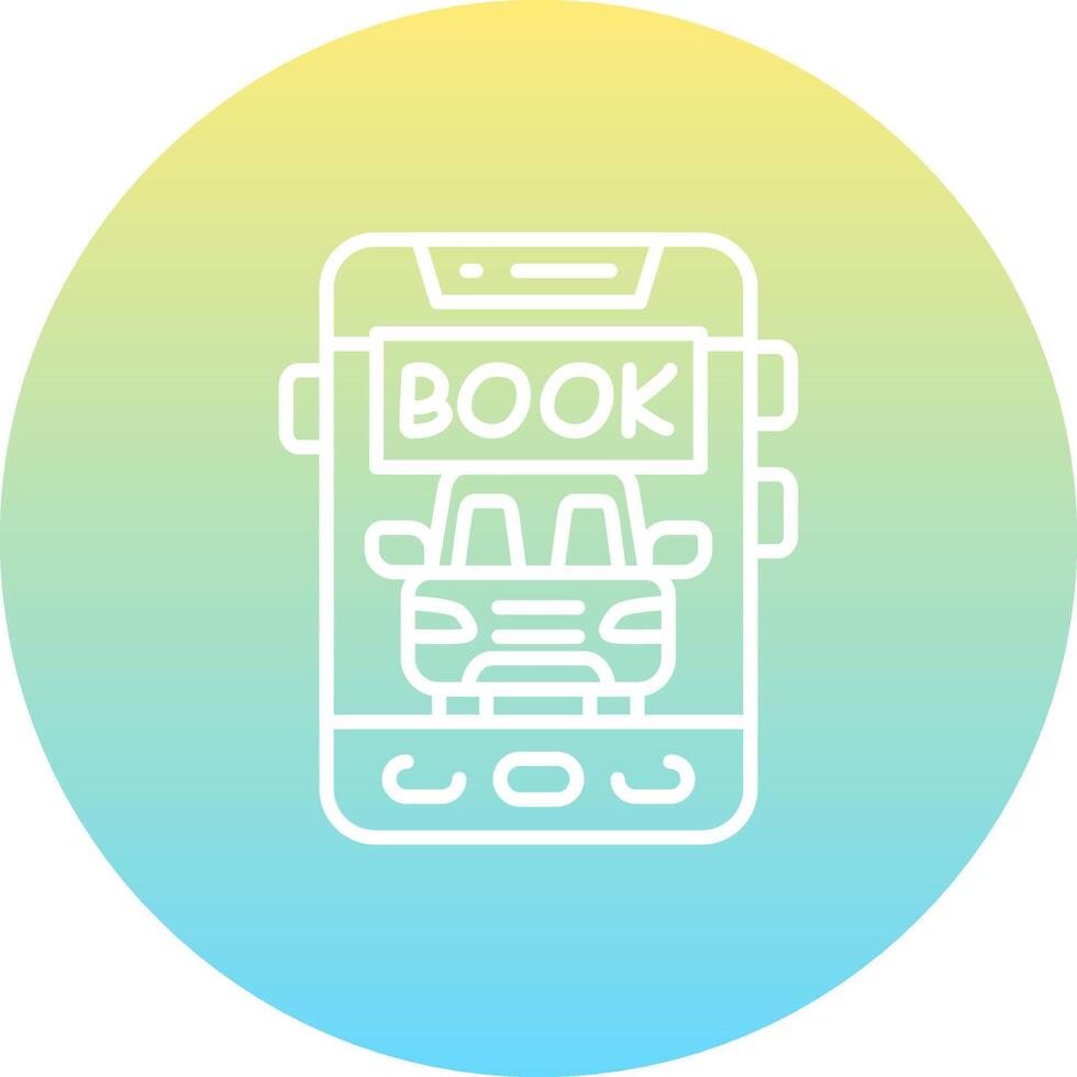 Online Booking Sharp Creative Design Object vector