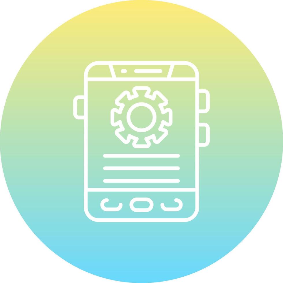 App Deployment Streamlined Visual Branding Symbol vector