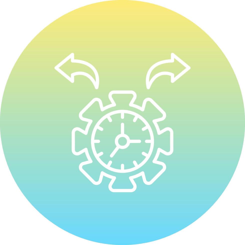 Clock Balanced Flat Design Feature vector