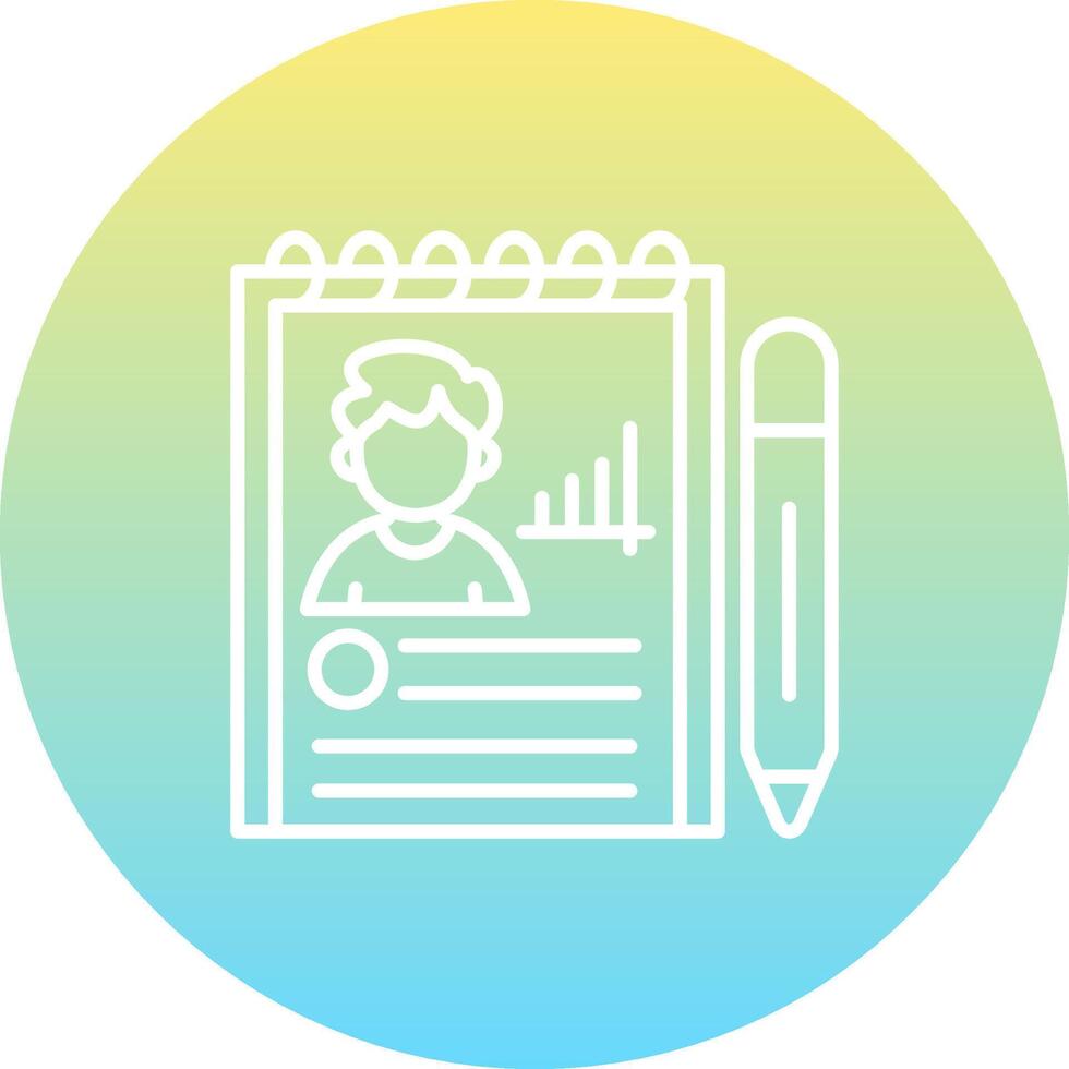 Planning Streamlined Visual Branding Symbol vector