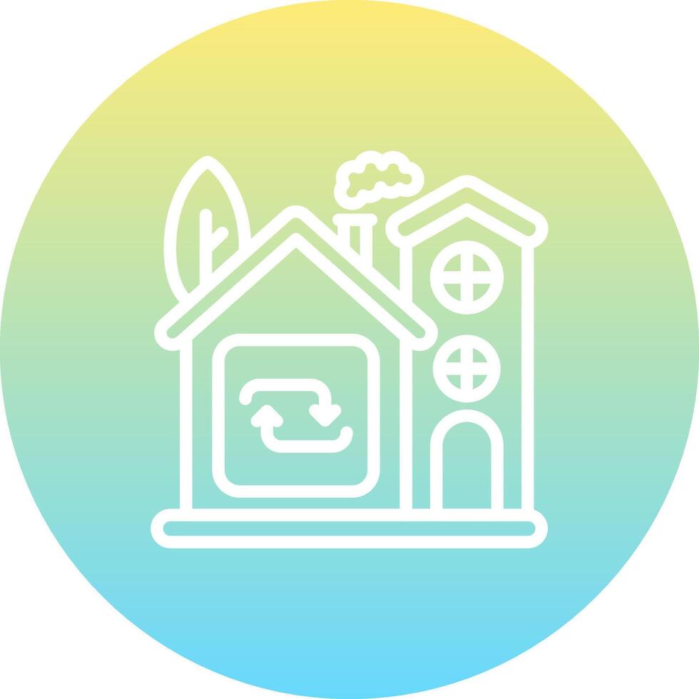 Home Repeat Unique Web Design Symbol vector