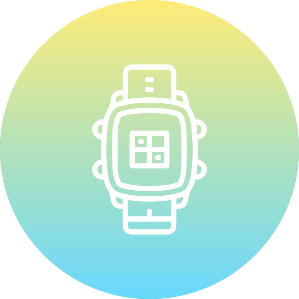 Smart Watch Switch Sharp Creative Design Object vector