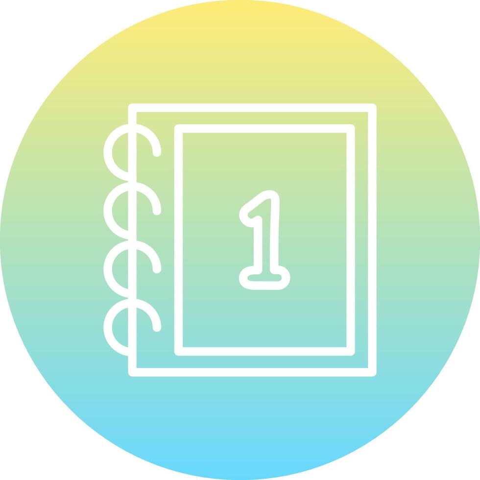 Math One Concise Modern Design Sketch vector