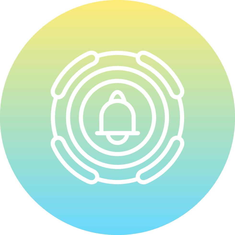 Alarm Adaptive Design Layout vector