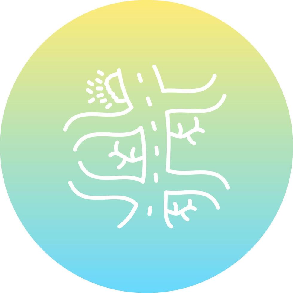 Aneurysm Distinctive Web Graphic Element vector