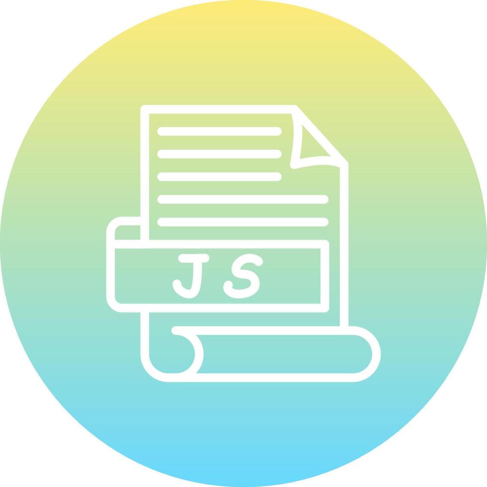 JS Minimal Creative Graphic Asset vector