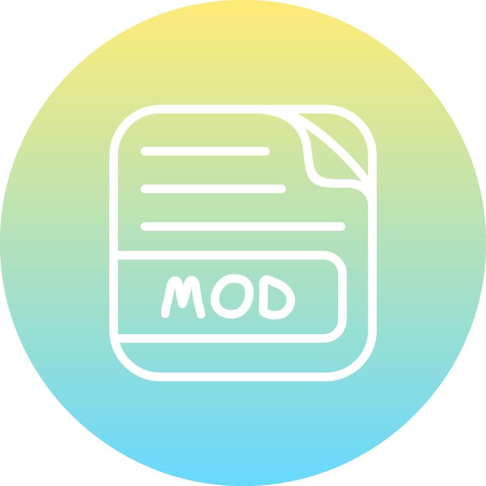 MOD File Layered Creative Layout vector