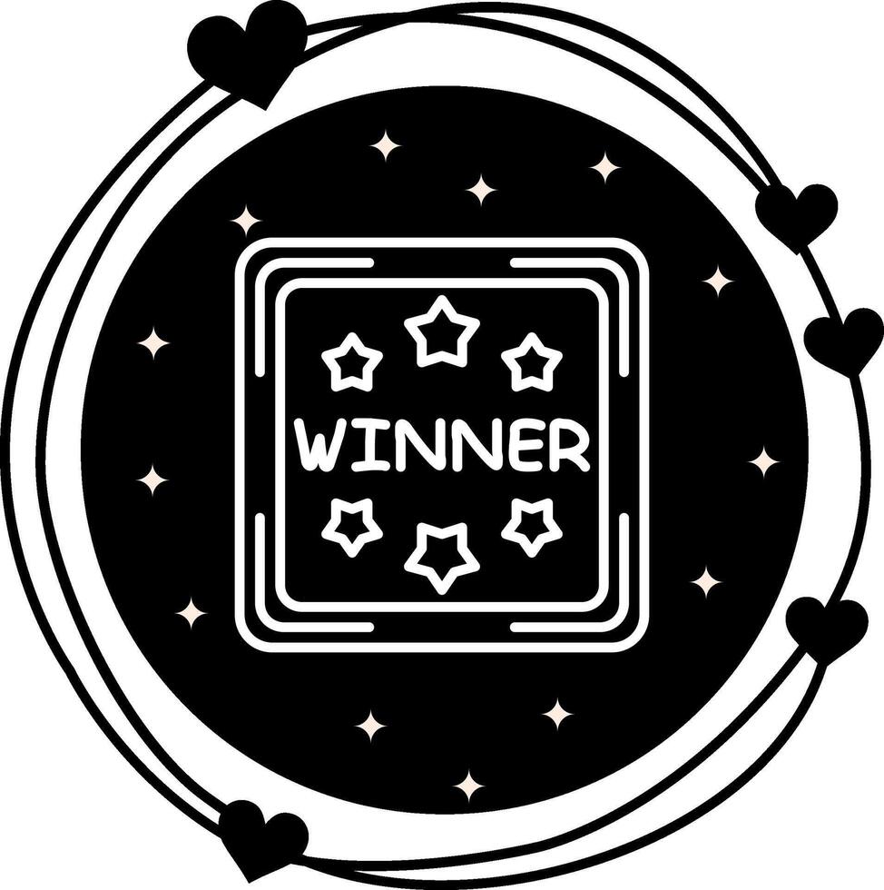 Winner Unique Web Graphic Element vector