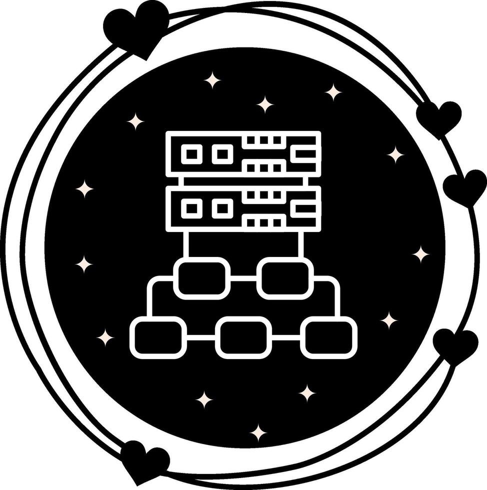 Proxy Server Utility Focused Graphic Element vector