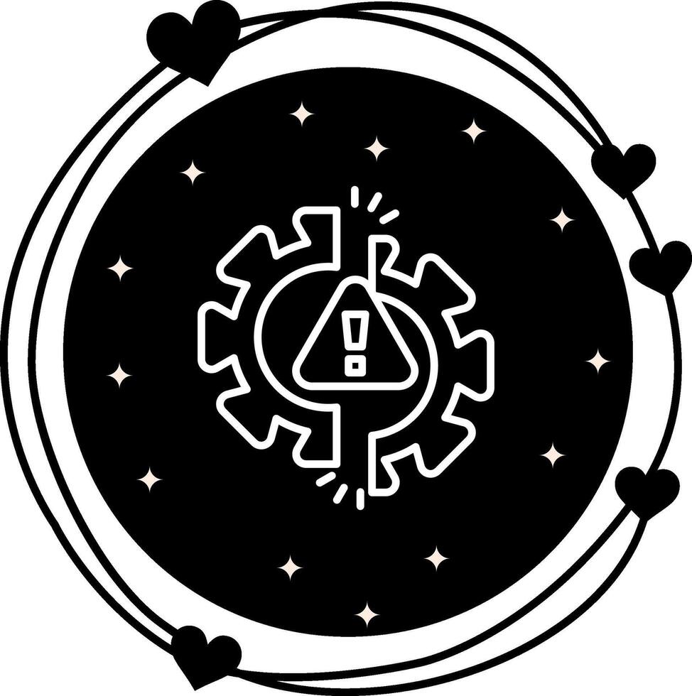 Disruption Distinctive Visual Branding Mark vector