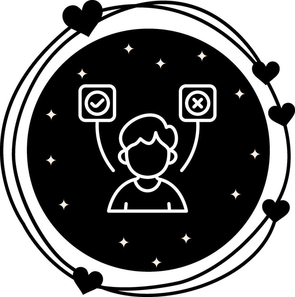 decisión haciendo alto resolución diseño característica vector